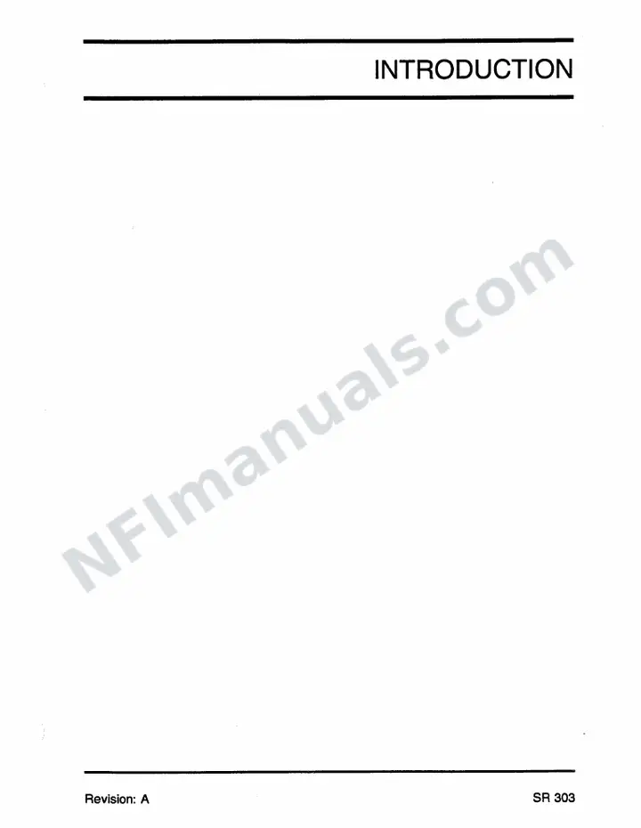 SR304 Service Manual, Keeshin first-page preview