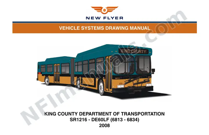 SR1216 Vehicle Systems Drawings, King County Department of Transportation first-page preview