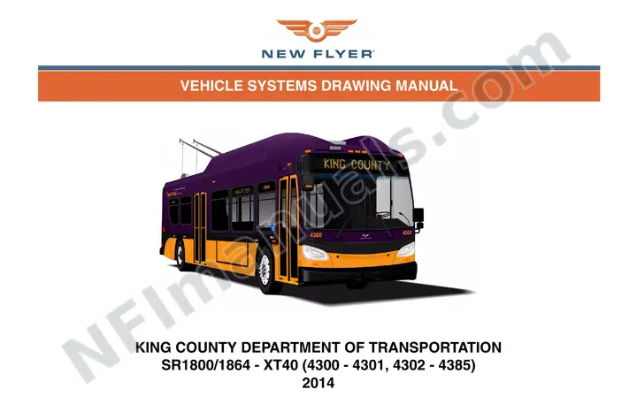 SR1800/1864 Vehicle Systems Drawings, King County Department of Transportation first-page preview