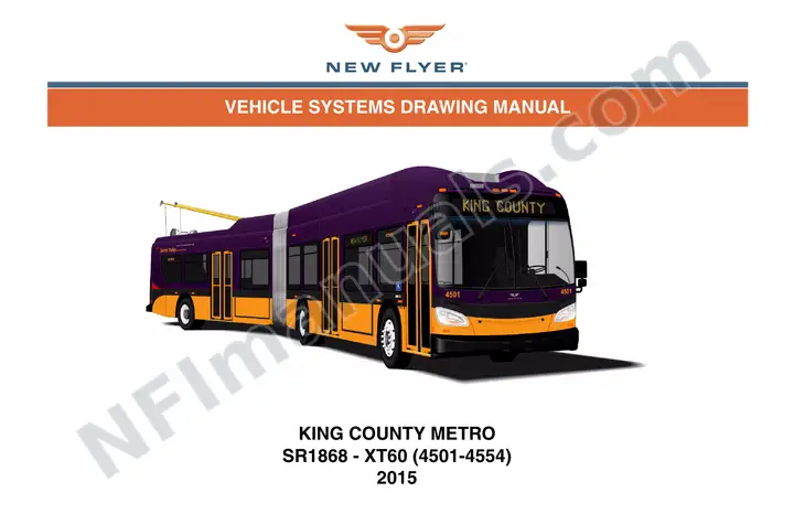 SR1868 Vehicle Systems Drawings, King County Metro first-page preview