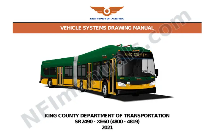 SR2490 Vehicle Systems Drawings, King County Department of Transportation first-page preview