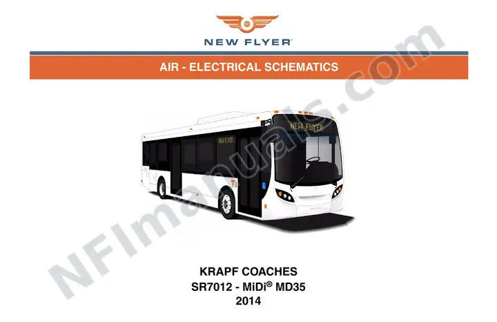 SR7012 MiDi Electrical Schematics, Krapf Coaches first-page preview