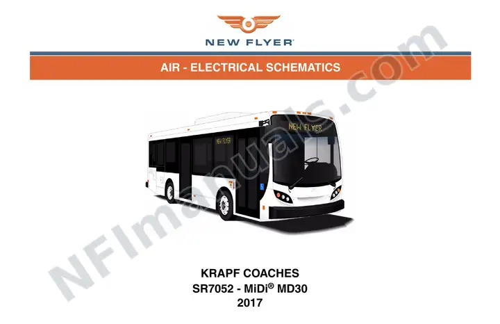 SR7052 MiDi Electrical Schematics, Krapf Coaches first-page preview