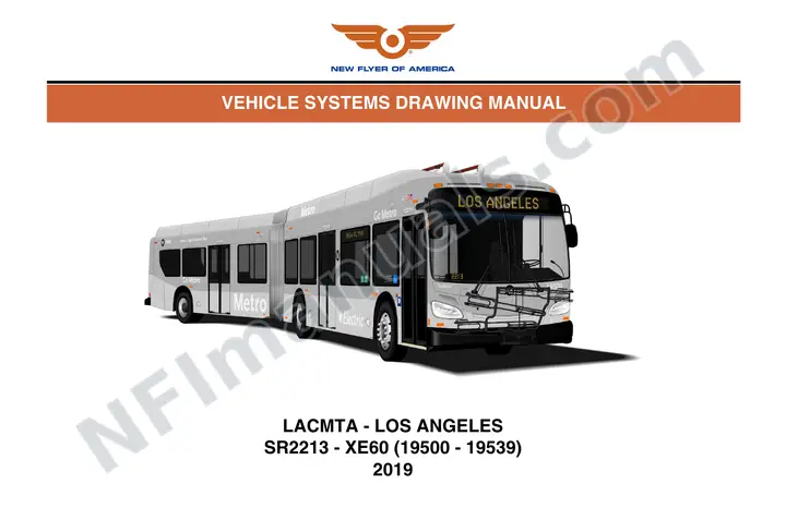 SR2213 Vehicle Systems Drawings, LACMTA - Los Angeles first-page preview