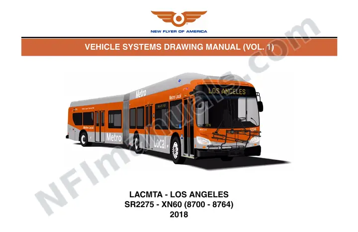 SR2275 Vehicle Systems Drawings, LACMTA - Los Angeles first-page preview