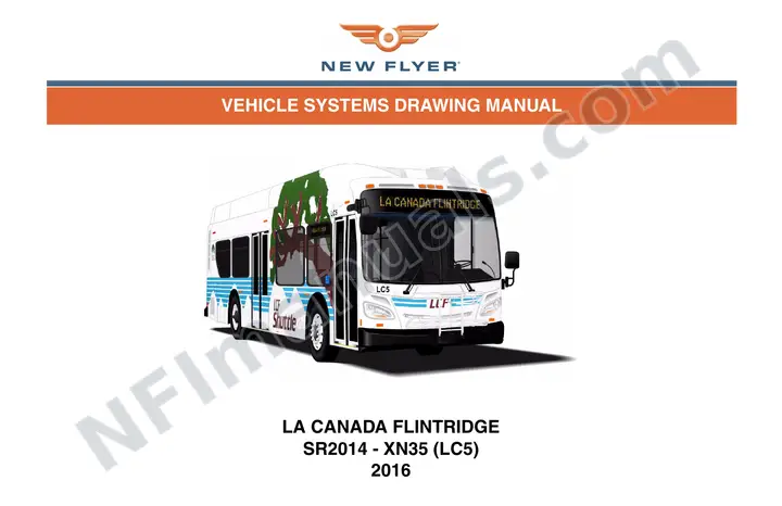 SR2014 Vehicle Systems Drawings, La Canada Flintridge first-page preview