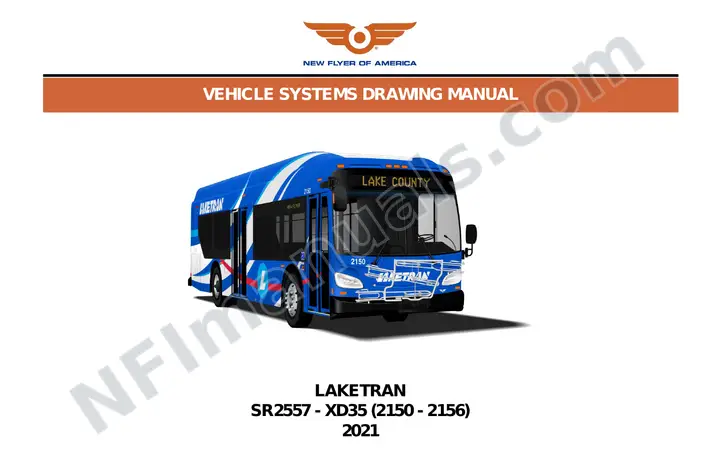 SR2557 Vehicle Systems Drawings, LAKETRAN first-page preview