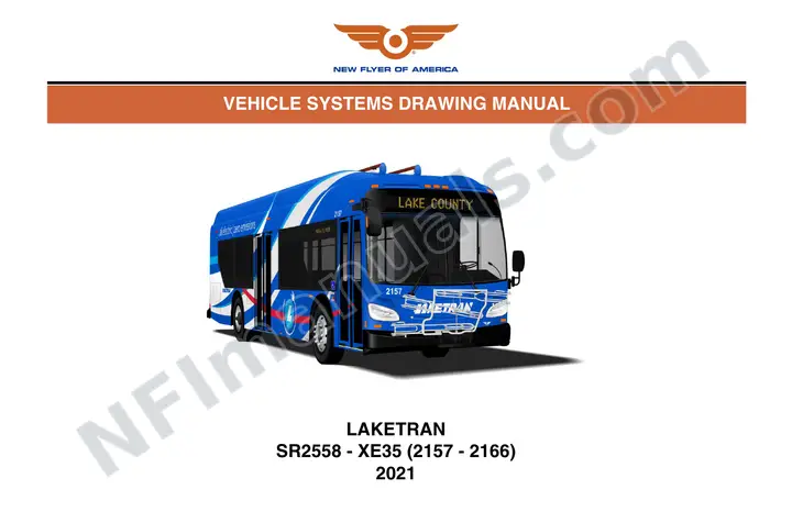 SR2558 Vehicle Systems Drawings, Laketran first-page preview