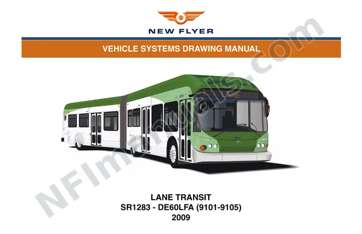 SR1283 Vehicle Systems Drawings, Lane Transit first-page preview