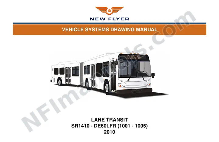 SR1410 Vehicle Systems Drawings, Lane Transit first-page preview
