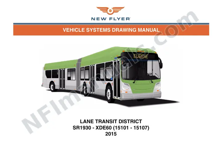 SR1930 Vehicle Systems Drawings, Lane Transit District first-page preview