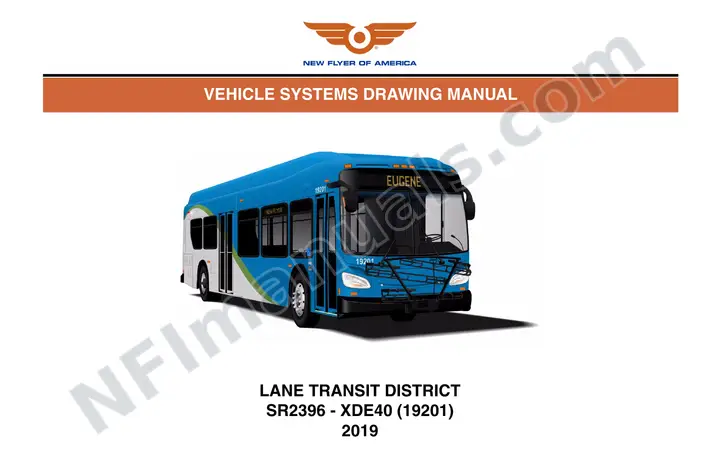 SR2396 Vehicle Systems Drawings, Lane Transit District first-page preview