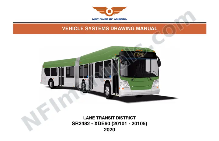 SR2482 Vehicle Systems Drawings, Lane Transit District first-page preview