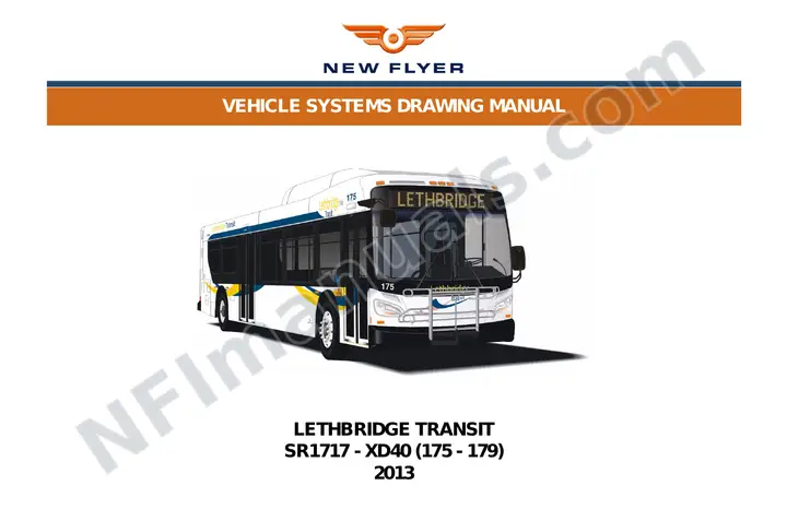 SR1717 Vehicle Systems Drawings, Lethbridge Transit first-page preview
