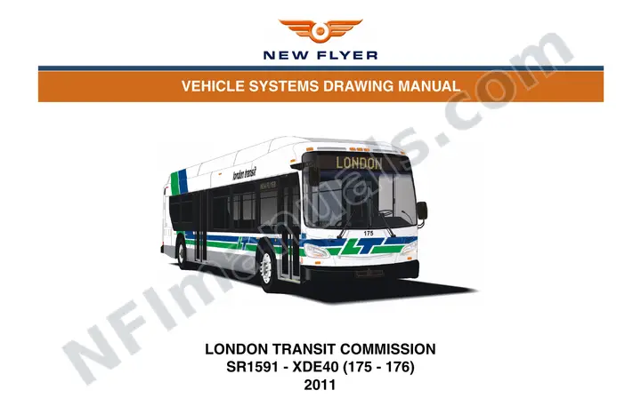 SR1591 Vehicle Systems Drawings, London Transit Commission first-page preview