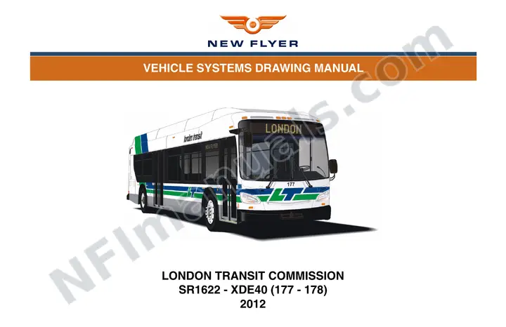 SR1622 Vehicle Systems Drawings, London Transit Commission first-page preview