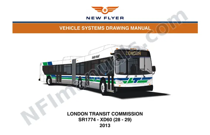 SR1774 Vehicle Systems Drawings, London Transit Commission first-page preview