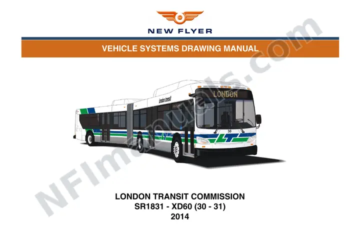 SR1831 Vehicle Systems Drawings, London Transit Commission first-page preview