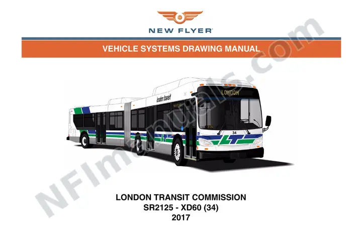 SR2125 Vehicle Systems Drawings, London Transit Commission first-page preview