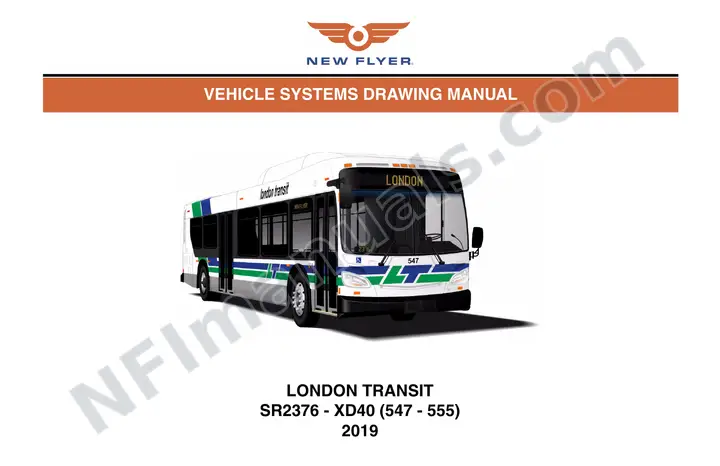 SR2376 Vehicle Systems Drawings, London Transit first-page preview