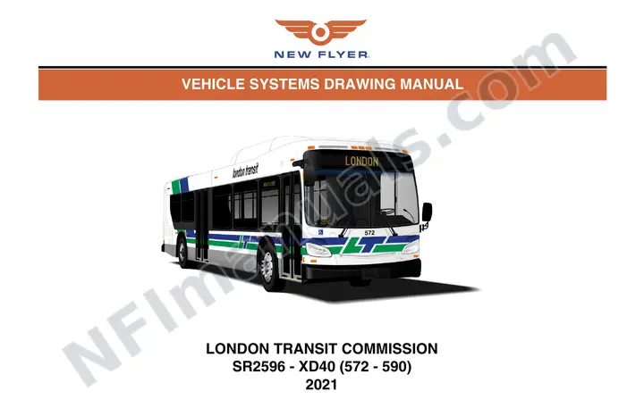 SR2596 Vehicle Systems Drawings, London Transit Commission first-page preview
