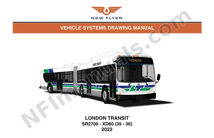 SR2700 Vehicle Systems Drawings, London Transit first-page preview
