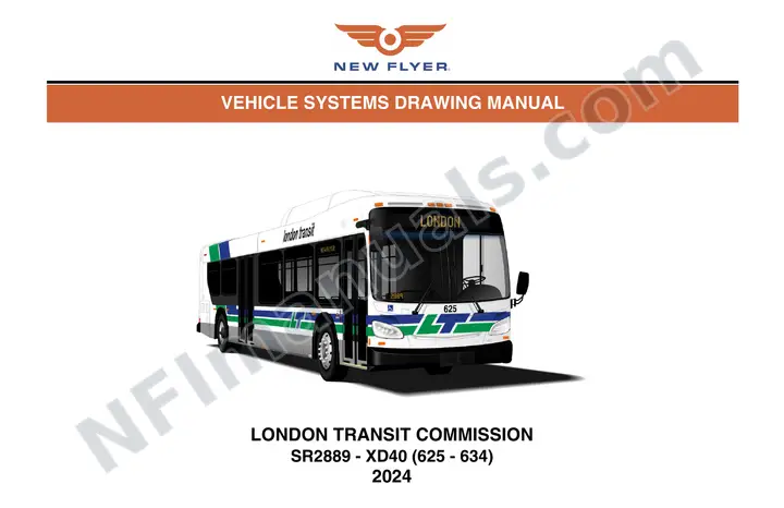 SR2889 Vehicle Systems Drawings, London Transit Commission first-page preview