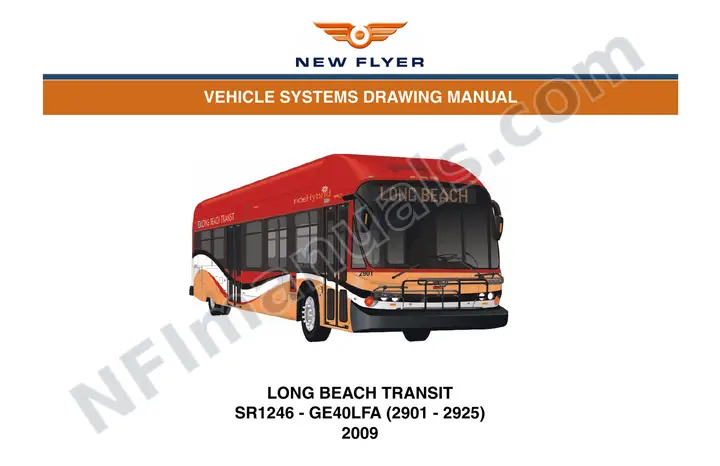 SR1246 Vehicle Systems Drawings, Long Beach Transit first-page preview