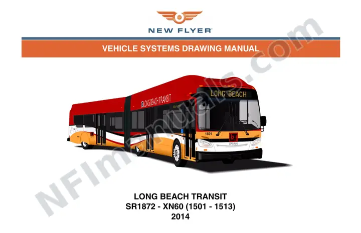 SR1872 Vehicle Systems Drawings, Long Beach Transit first-page preview