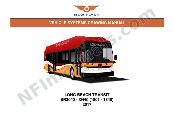 SR2040 Vehicle Systems Drawings, Long Beach Transit first-page preview