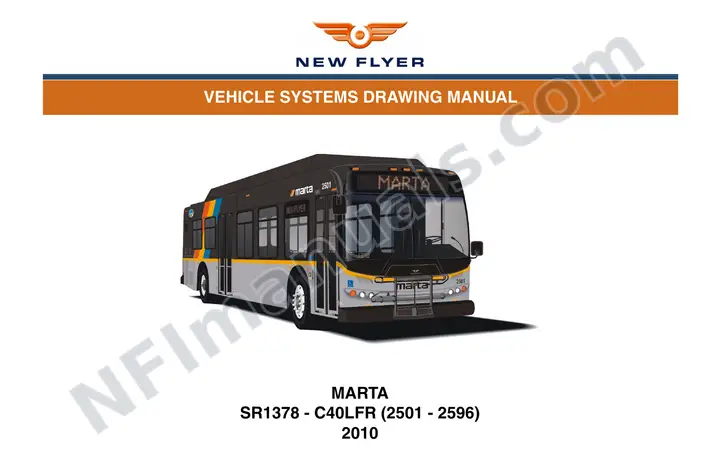 SR1378 Vehicle Systems Drawings, MARTA first-page preview