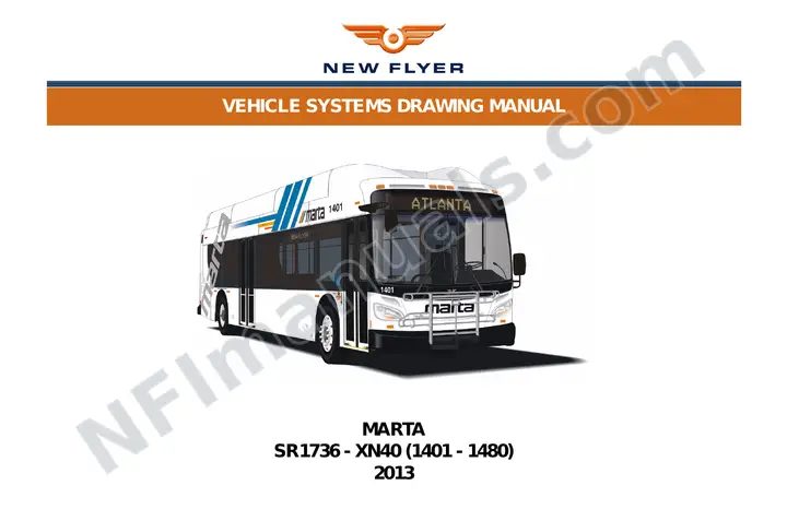 SR1736 Vehicle Systems Drawings, MARTA first-page preview