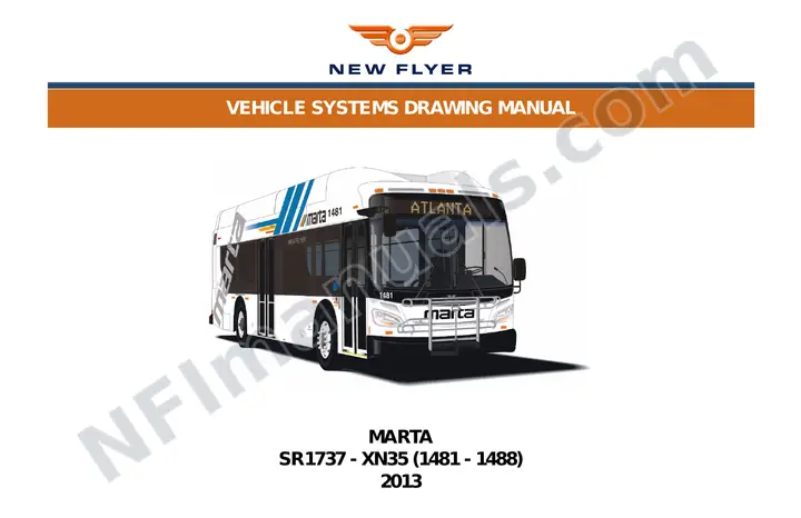 SR1737 Vehicle Systems Drawings, MARTA first-page preview