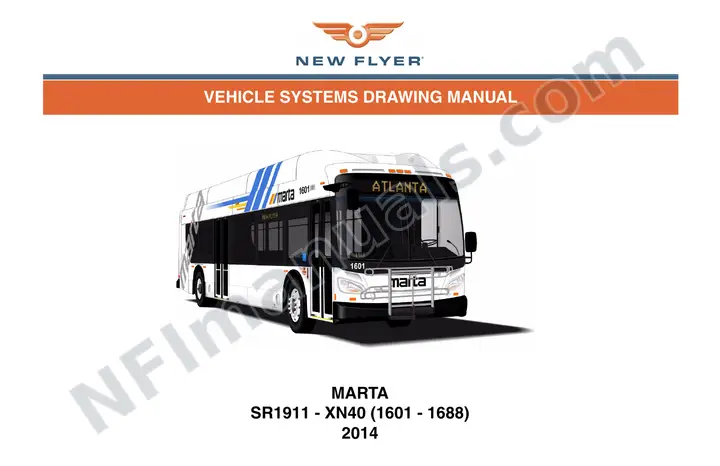 SR1911 Vehicle Systems Drawings, MARTA first-page preview