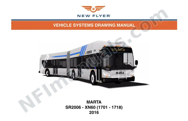 SR2006 Vehicle Systems Drawings, MARTA first-page preview