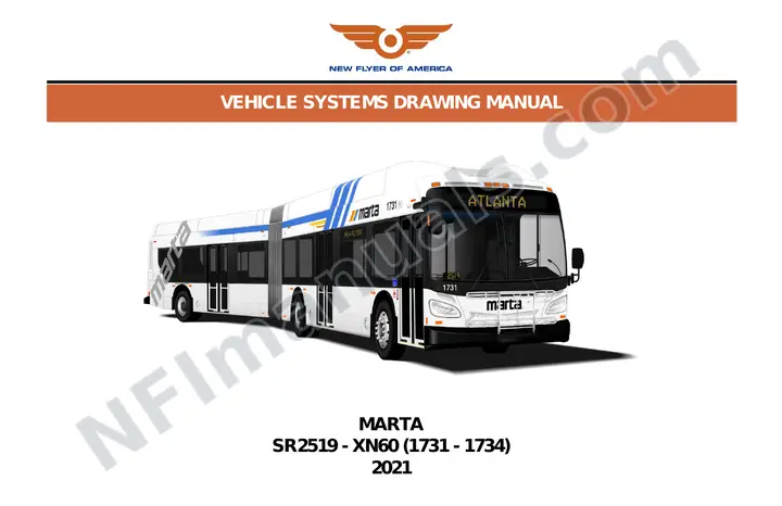 SR2519 Vehicle Systems Drawings, MARTA first-page preview