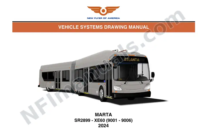 SR2899 Vehicle Systems Drawings, MARTA first-page preview