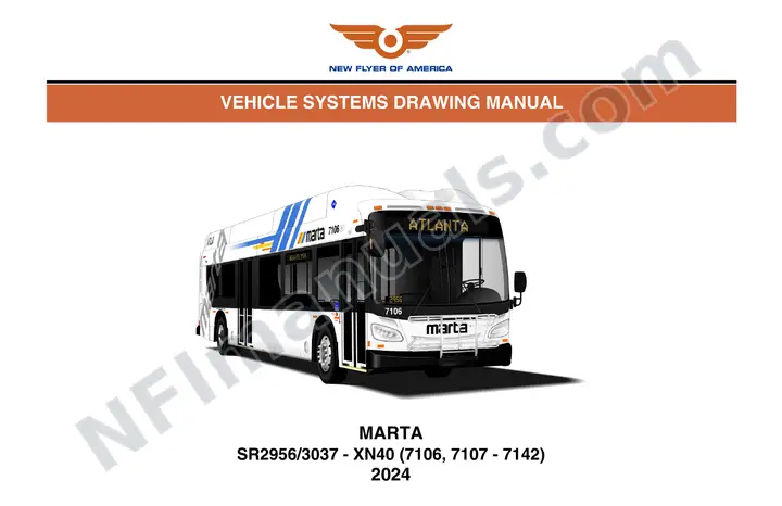 SR2956 Vehicle Systems Drawings, MARTA first-page preview