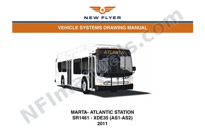SR1461 Vehicle Systems Drawings, MARTA - Atlantic Station first-page preview