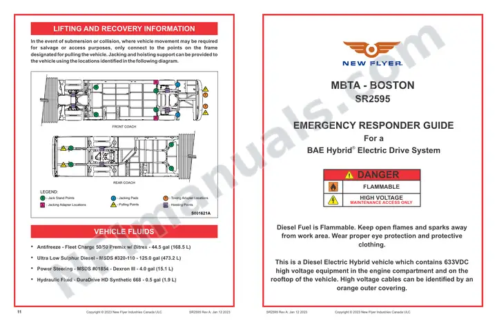 SR2595_XDE60_Emergency Responder Guide_Rev A first-page preview
