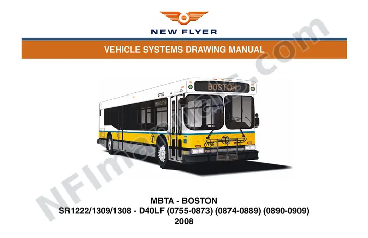 SR1222_1309_1308 Vehicle Systems Drawings, MBTA Boston first-page preview
