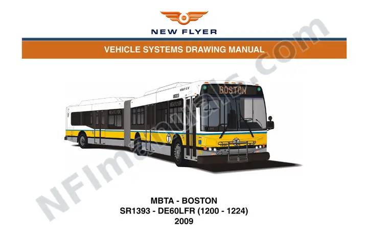 SR1393 Vehicle Systems Drawings, MBTA - Boston first-page preview