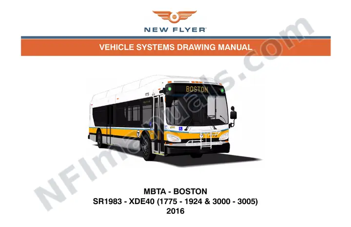 SR1983 Vehicle Systems Drawings, MBTA - Boston first-page preview