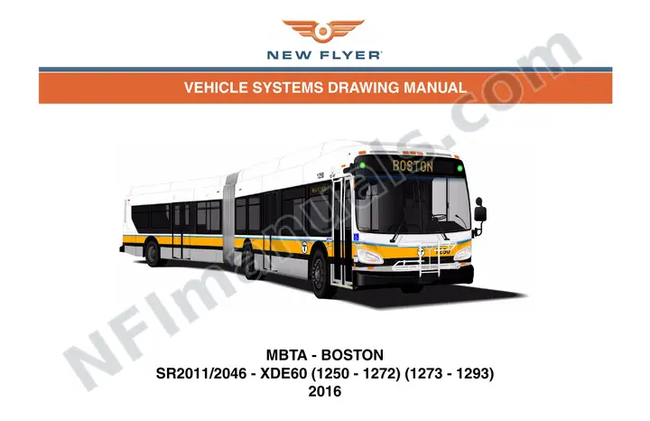 SR2011 Vehicle Systems Drawings, MBTA - Boston first-page preview