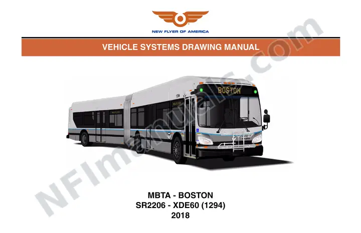 SR2206 Vehicle Systems Drawings, MBTA - Boston first-page preview