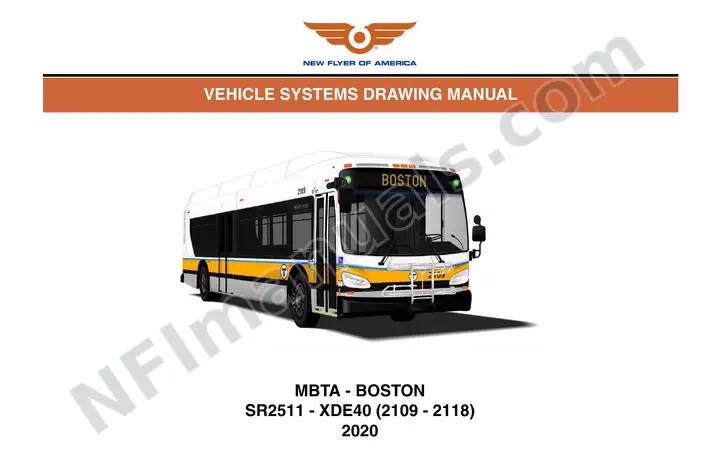 SR2511 Vehicle Systems Drawings, MBTA - Boston first-page preview