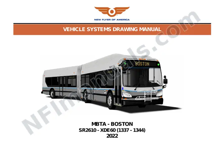 SR2610 Vehicle Systems Drawings, MBTA - Boston first-page preview