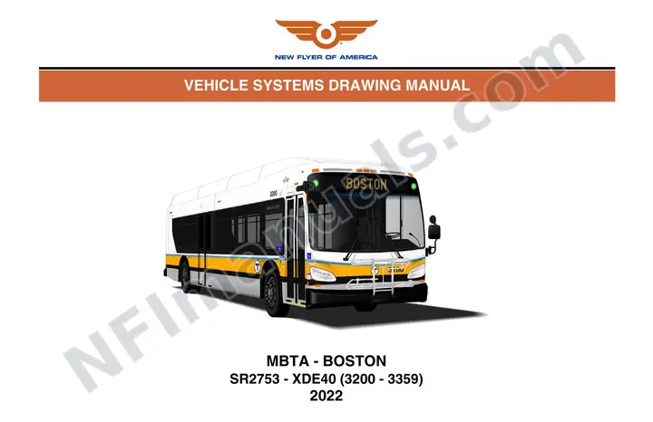 SR2753 Vehicle Systems Drawings, MBTA - Boston first-page preview
