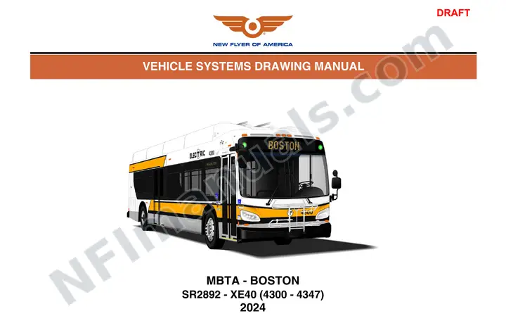 SR2892 Vehicle Systems Drawings, MBTA - Boston first-page preview