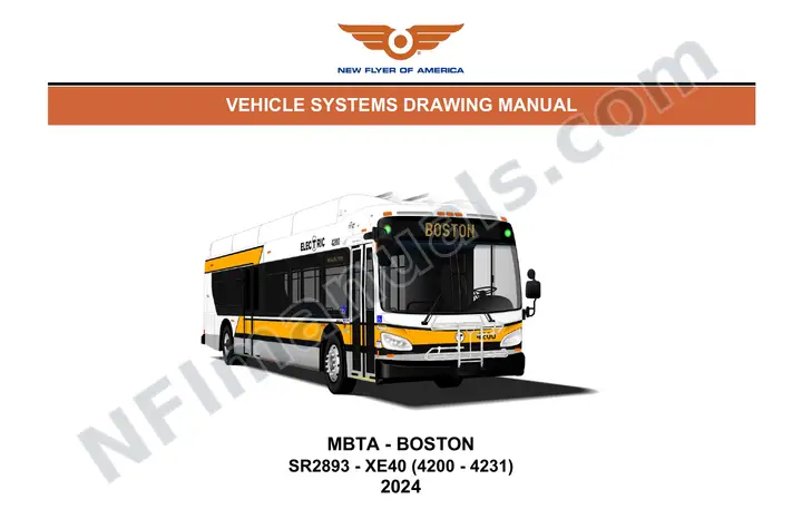 SR2893 Vehicle Systems Drawings, MBTA - Boston first-page preview